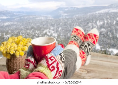 drinking coffee at park - Powered by Shutterstock