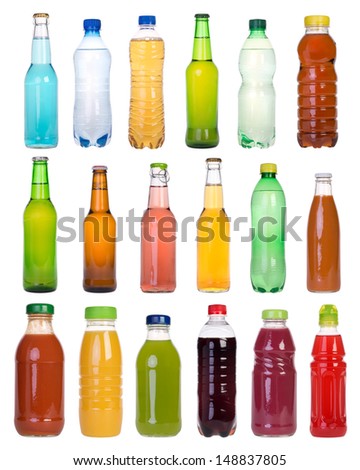 Drinks in bottles