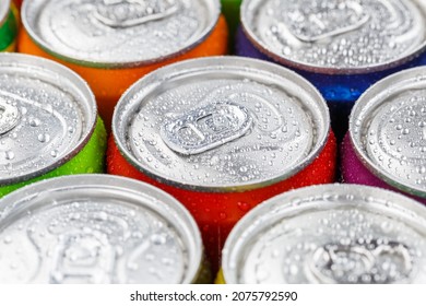 Drinks lemonade cola drink softdrinks in cans can