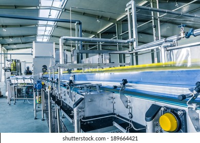 drinks production plant in China