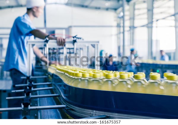 drinks production plant in\
China