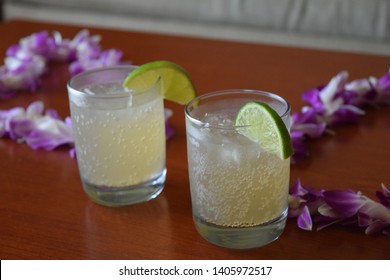 Drinks for two in paradise