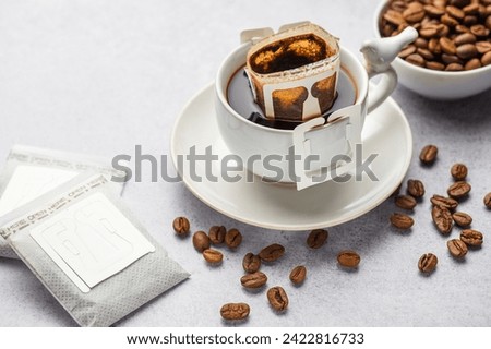 Similar – Foto Bild Affogato al Caffè / Espresso mit Vanilleeis