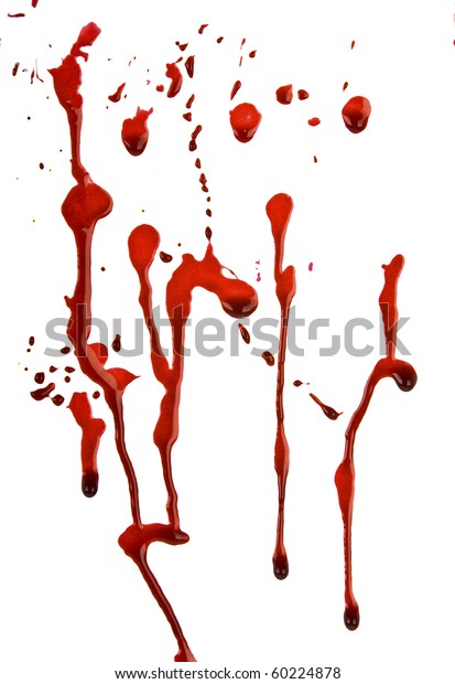 Dripping Blood Stock Photo Edit Now