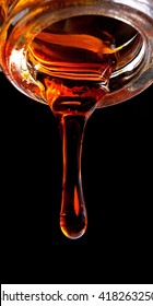 Dripping Cannabis Concentrate Honey Oil