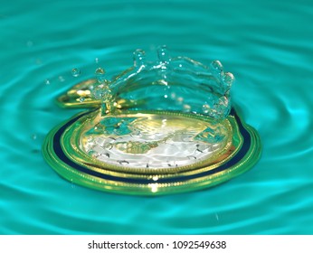 dripping water on a pocket watch as a symbol of the passage of time - Powered by Shutterstock - Get 15% off with code: PIKWIZARD15