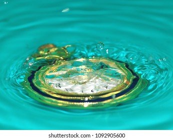 dripping water on a pocket watch as a symbol of the passage of time - Powered by Shutterstock - Get 15% off with code: PIKWIZARD15