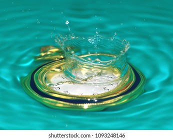 dripping water on a pocket watch as a symbol of the passage of time - Powered by Shutterstock - Get 15% off with code: PIKWIZARD15