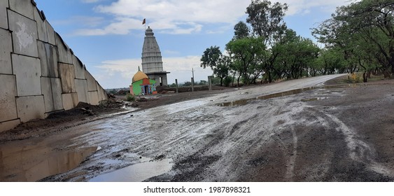 Drive On Water Clogged Road High Resolution Stock Photography And Images Sinnar, Maharastra, India, June 07 2021