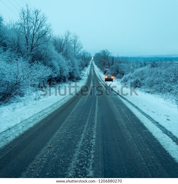 Drive Safely On Winter\
Roads