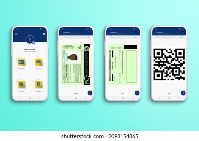 Driver License Of Brazil App CNH Digital E-CNH