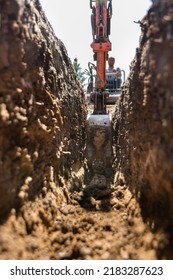 Driver working on an tractor or earthmoving machine