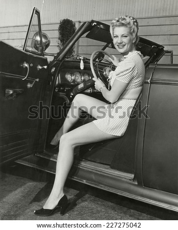 In the driver's seat