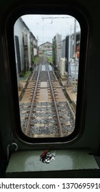 From the driver's seat of the train