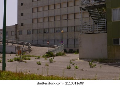 Driveway Of Abandoned Spanish Hospital