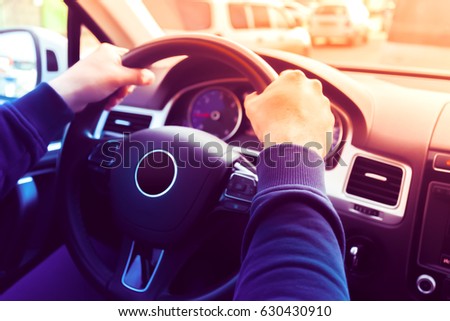 Driving a Car / Steering Wheel