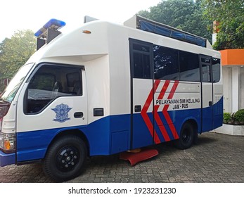 Driving Licence Mobile Service in Main Post Building Jakarta, Jakarta, February 2021