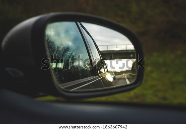 driving in the morning\
look in the mirror