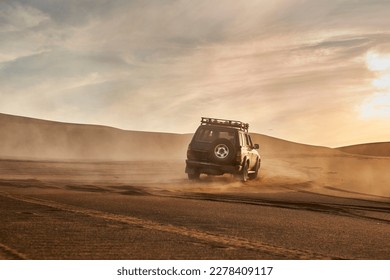 Driving Off Road At A Desert  - Shutterstock ID 2278409117