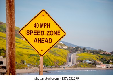 Driving On The PCH Pacific Coast Highway - MALIBU, UNITED STATES OF AMERICA - MARCH 29, 2019