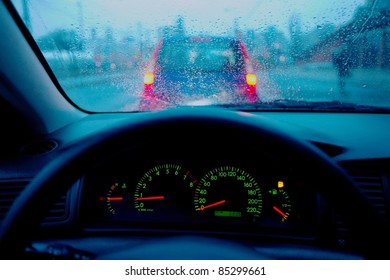 Driving In Rain