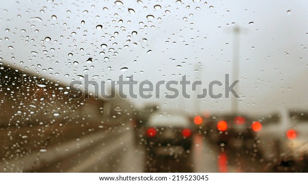 driving in
rain