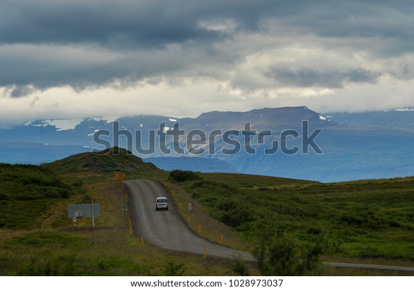 Driving the Ring Road in Iceland, Beautiful view\
in the Road trip north\
Iceland