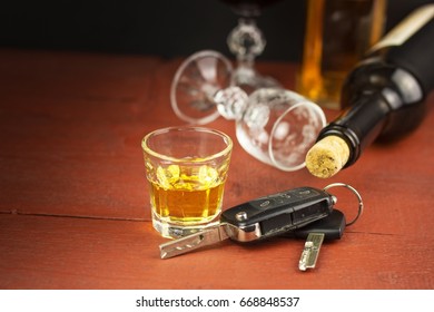 Driving Under Influence Alcohol Dangerous Ride Stock Photo 668848537 ...