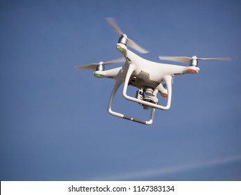 
Dron Flying Over The Sky