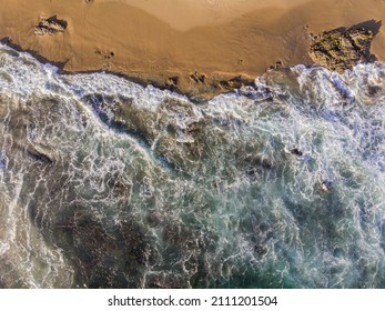 Drone California Coast Ocean View 