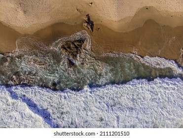 Drone California Coast Ocean View 