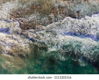 Drone California Coast Ocean View 