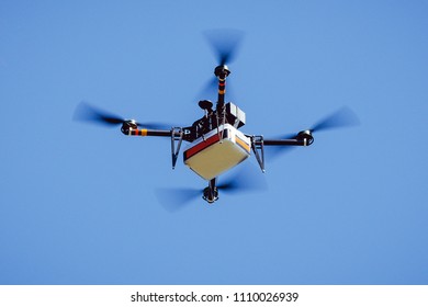 Drone Carrying Package