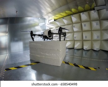 Drone Electromagnetic Compatibility EMC Test In GTEM Cell