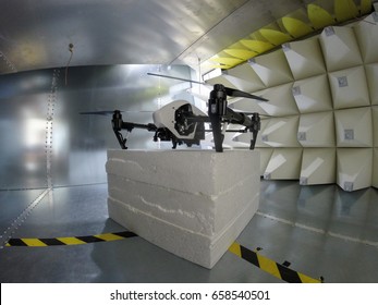 Drone Electromagnetic Compatibility EMC Test In GTEM Cell