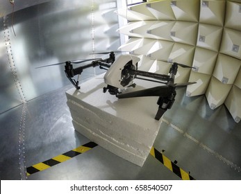 Drone Electromagnetic Compatibility EMC Test In GTEM Cell