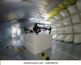 Drone Electromagnetic Compatibility EMC Test In GTEM Cell