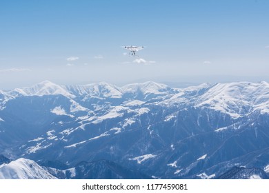 drone in flight