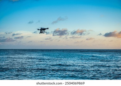 A drone flying over La Digue Island in the Seychelles Archipelago. - Powered by Shutterstock