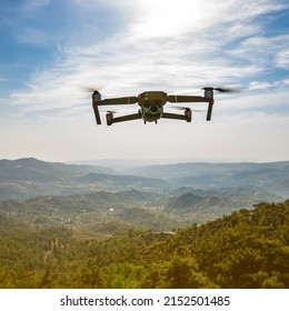 A drone flying over nature and making beautiful pictures and videos - Powered by Shutterstock