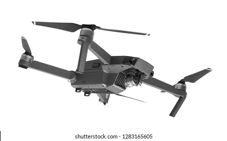 Drone Isolated On White Background