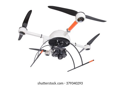 Drone Isolated On White Background