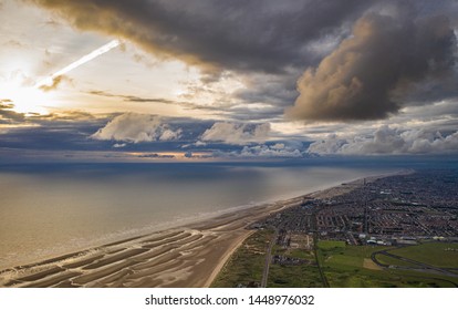 Drone Photo From Above Blackpool