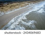 Drone photo Danish North Sea Coast