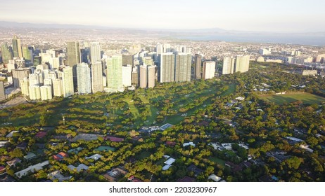 Drone photo of Forbes Park and BGC