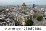 drone photo Palace of Justice Brussels Belgium europe