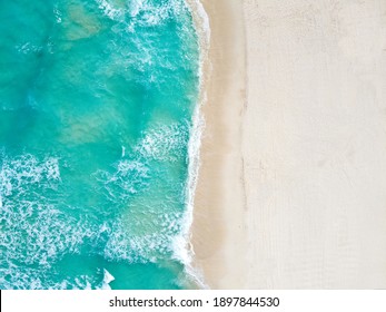 Drone photo Playa Ballenas, Cancun, Mexico