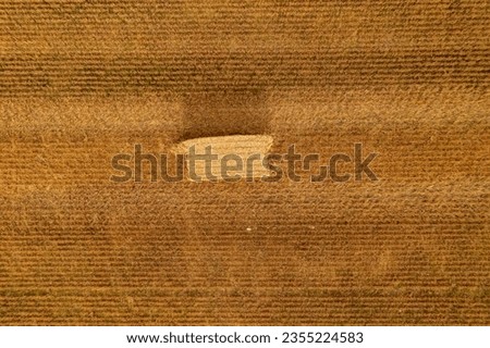 Similar – Combine harvester harvests a grain field in the evening light from the air