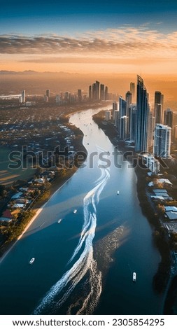Drone Photography, Gold Coast Surfers’s Paradise