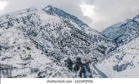 Drone Photography, Logan Canyon Utah